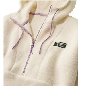 Llbean Fleece White